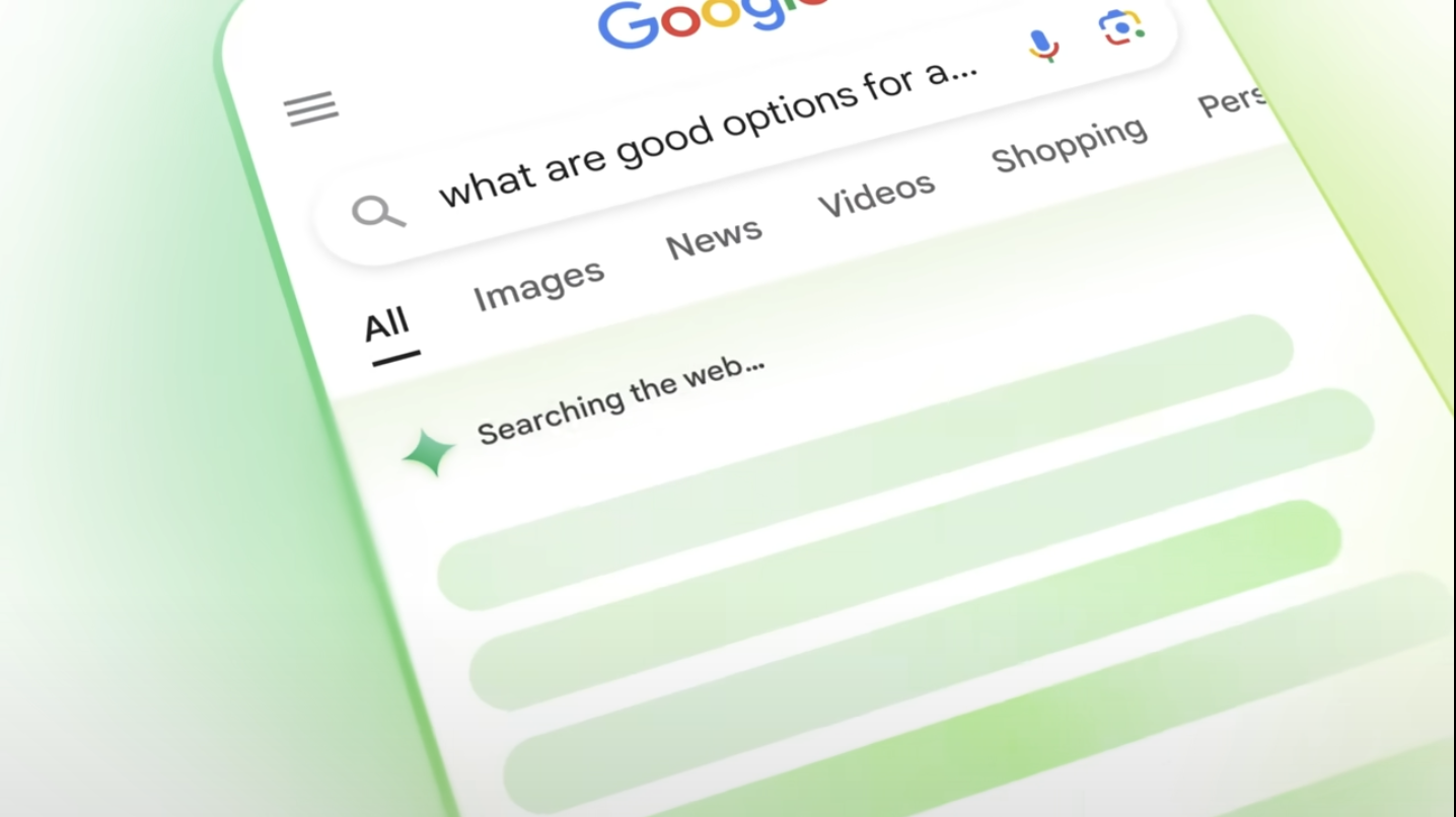 Google AI Overviews pulling key information from multiple resources in real-time to generate a concise and summarized answer. 